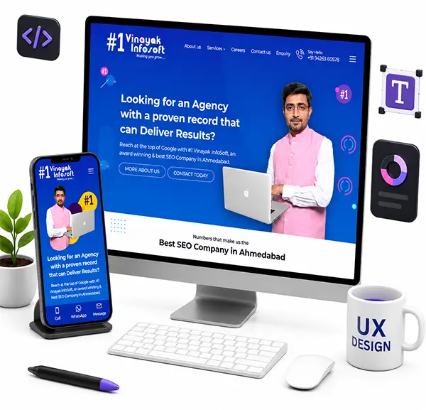UI UX Design Services by Vinayak InfoSoft